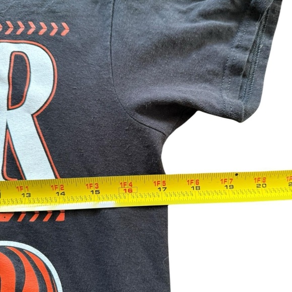 A109-Black Super Bowl LVI Los Angeles Rams vs Cincinnati Bengals graphic tee - Picture 3 of 5